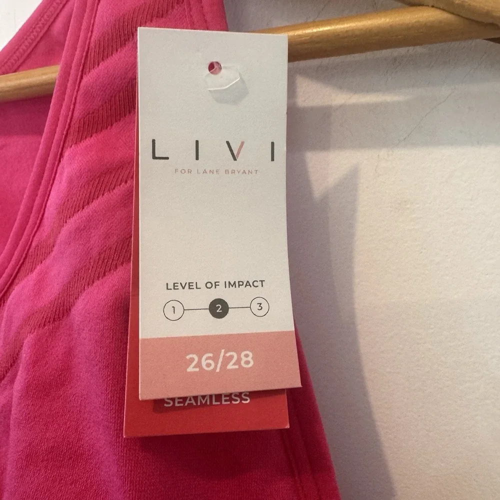 Livi Lane Bryant 26/28 Stretch Shaper Medium Impact Moves With You Fabric‎ NWT!
